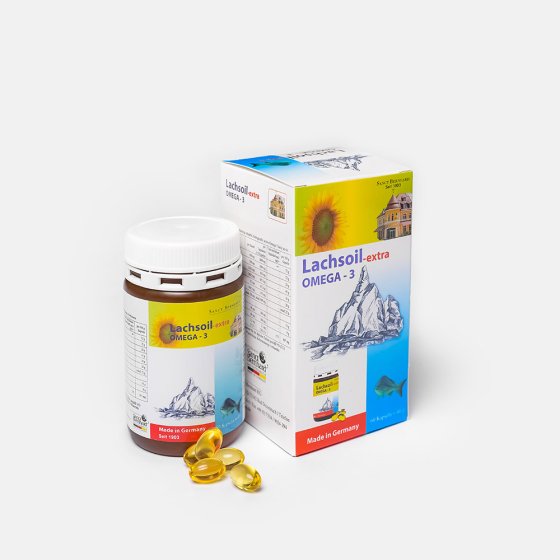 Lachsoil - extra OMEGA 3 Kapseln